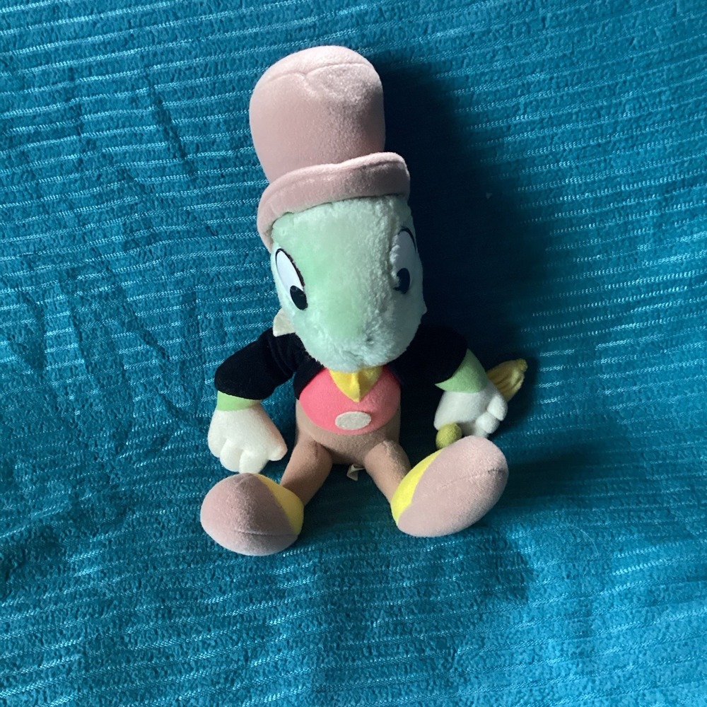 1990s Pinocchio Jiminy Cricket Plush Disneyland WDW Exclusive Vintage